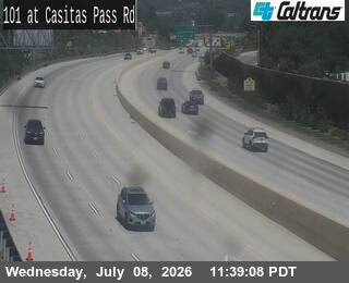Snapshot from US-101 : South of Casitas Pass Road