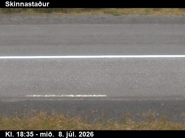 Snapshot from Skinnastaður, Öxarfirði — Skinnastaður niður á veg
