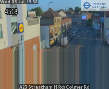 Snapshot from A23 Streatham H Rd/Colmer Rd