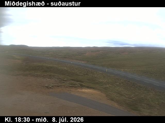Snapshot from Miðdegishæð — Miðdegishæð séð í suðaustur
