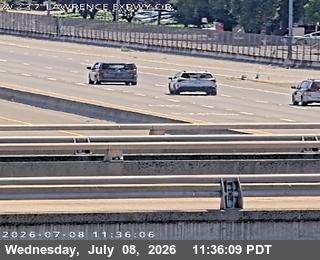 Snapshot from TVC95 -- SR-237 : Just West Of Lawrence Expressway