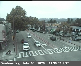 Snapshot from T254N -- SR-123 : Gilman Street - Looking North