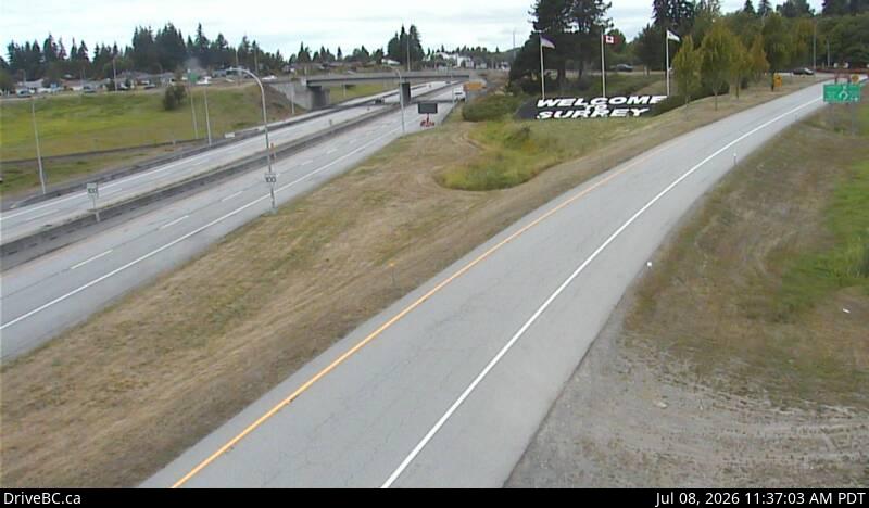 Snapshot from Hwy 99 at 8 Avenue - N