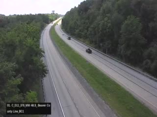 Snapshot from I-376 @ Beaver County Line Westbound