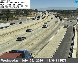 Snapshot from SR-91 : (57) Mckinley Offramp