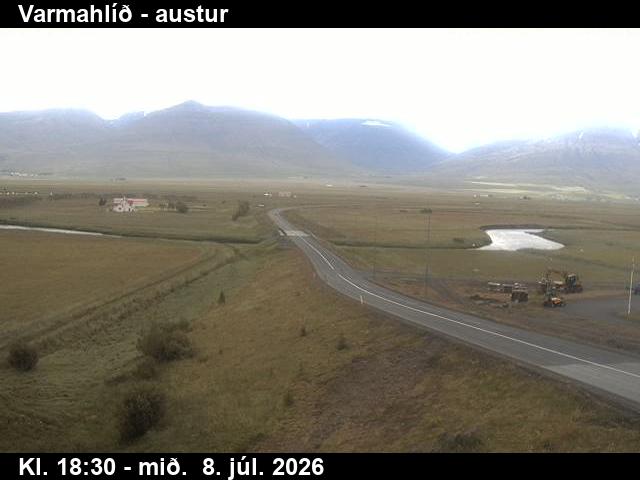 Snapshot from Varmahlíð — Varmahlíð séð í austur