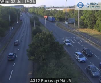 Snapshot from A312 Parkway/M4 J3