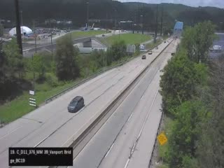 Snapshot from I-376 @ Vanport Bridge Westbound