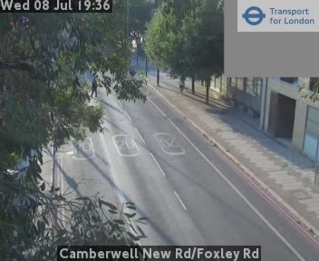 Snapshot from Camberwell New Rd/Foxley Rd