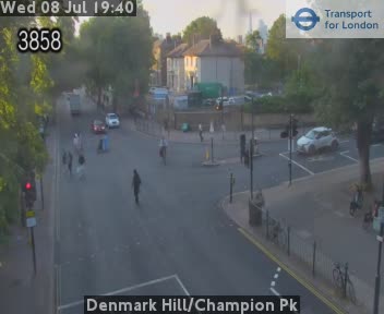 Snapshot from Denmark Hill/Champion Pk