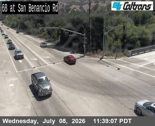 Snapshot from SR-68 : San Benancio Road