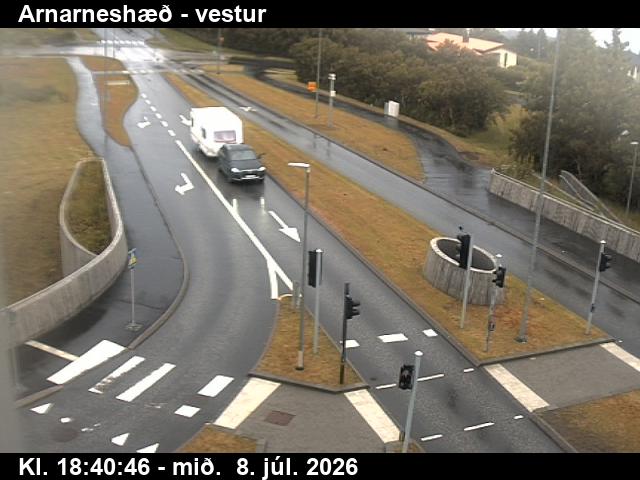 Snapshot from Arnarneshæð — Arnarneshæð séð í vestur