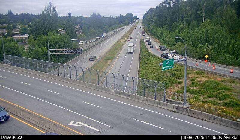 Snapshot from Hwy 99 at 16 Avenue - N