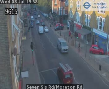 Snapshot from Seven Sis Rd/Moreton Rd