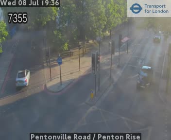 Snapshot from Pentonville Road / Penton Rise