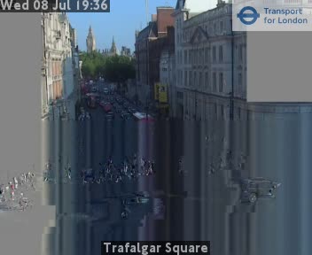 Snapshot from Trafalgar Square