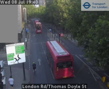 Snapshot from London Rd/Thomas Doyle St