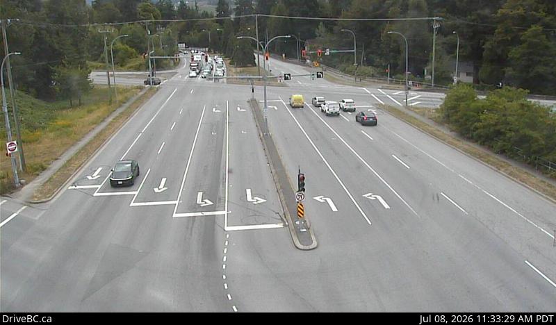 Snapshot from Hwy 10 at King George Boulevard - S