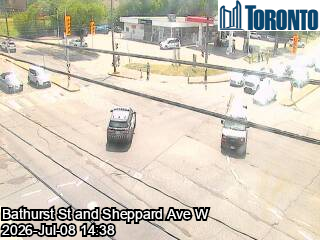 Snapshot from SHEPPARD AVE W / BATHURST ST