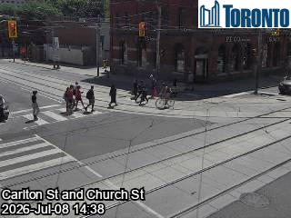 Snapshot from CARLTON ST / CHURCH ST