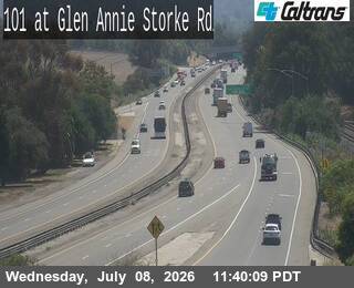 Snapshot from US-101 : Glen Annie Rd / Storke Rd