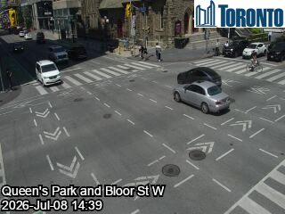 Snapshot from AVENUE RD / BLOOR ST W