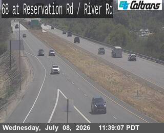 Snapshot from SR-68 : Reservation Road / River Road