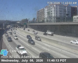 Snapshot from I-110 : (179) Adams Blvd