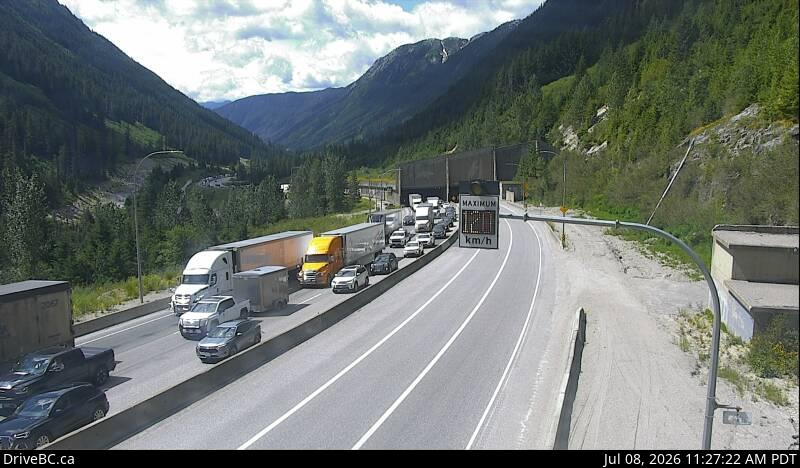 Snapshot from Coquihalla Great Bear Snowshed - S