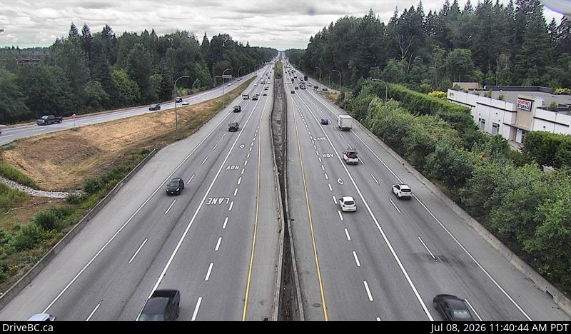 Snapshot from Hwy 1 at 200 Street - W