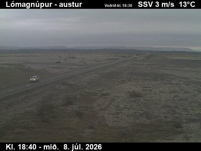 Snapshot from Lómagnúpur — Lómagnúpur séð til austurs