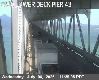 Snapshot from TVR34 -- I-580 : Lower Deck Pier 43