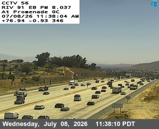 Snapshot from SR-91 : (56) Promenade Overcross