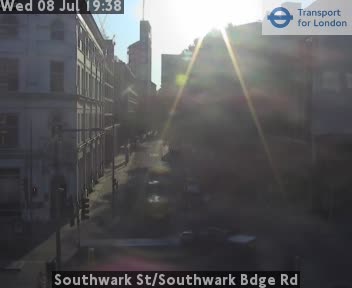 Snapshot from Southwark St/Southwark Bdge Rd
