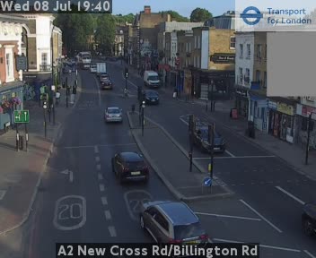 Snapshot from A2 New Cross Rd/Billington Rd