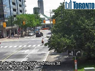 Snapshot from LAKE SHORE BLVD W / REES ST
