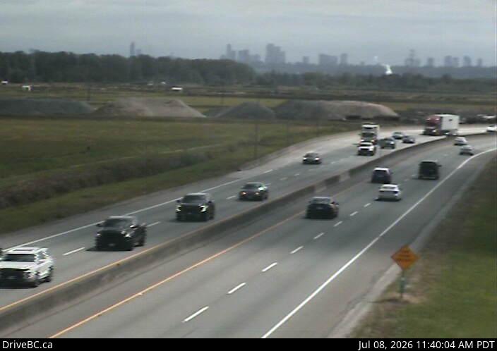 Snapshot from Hwy 91 at No.8 Road - E