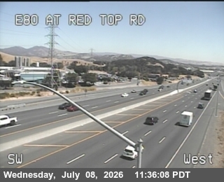 Snapshot from TV980 -- I-80 : Red Top Road