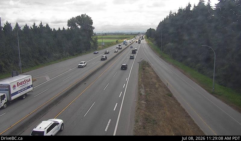 Snapshot from Hwy 91 at No.6 Road - E
