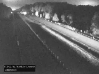Snapshot from I-79 @ MM 105.7 (North Of Slippery Rock) Northbound