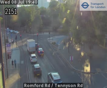 Snapshot from Romford Rd / Tennyson Rd