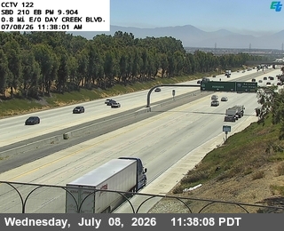 Snapshot from I-210 : (122) East of Day Creek