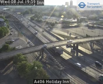 Snapshot from A406 Holiday Inn