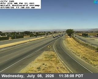 Snapshot from I-215 : (245) North of McCall Boulevard