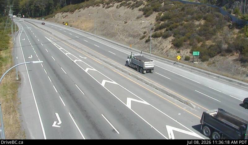 Snapshot from Hwy 1 at West Shore Parkway northbound