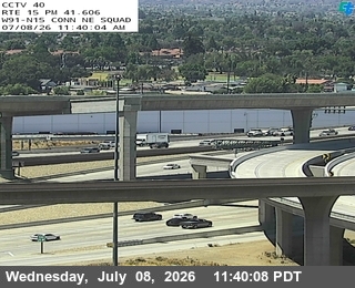 Snapshot from I-15 : (40) SR-91 Connector NE Quad
