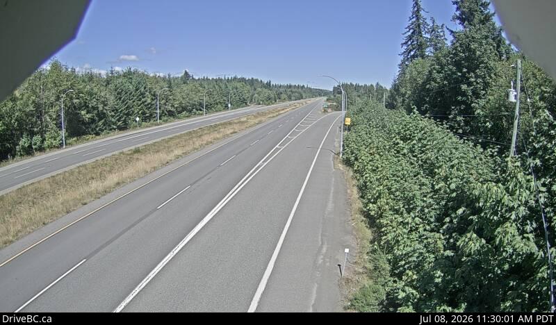 Snapshot from Buckley Bay Road
