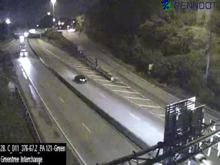 Snapshot from I-376 @ MM 67.2 (PA 121/Greentree Rd) Westbound