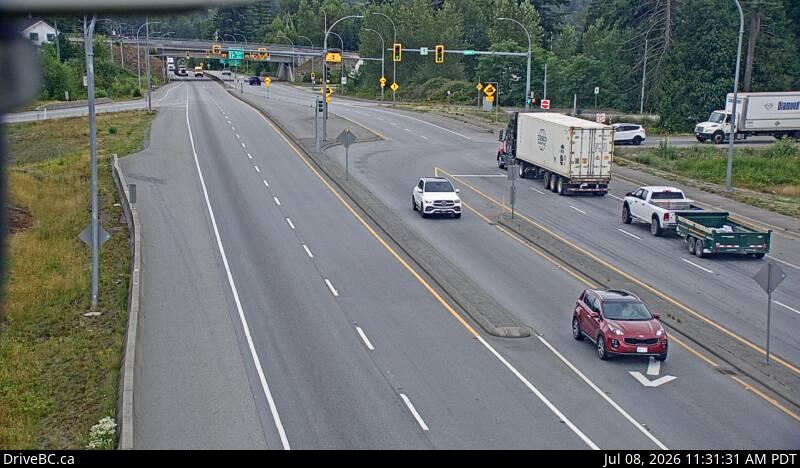 Snapshot from Hwy 1 at 176 Street - N