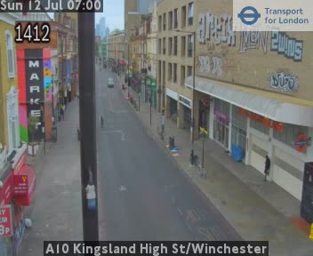 Snapshot from A10 Kingsland High St/Winchester